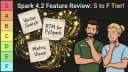 Ranking Spark 4.2 Features from S-to-F Tier